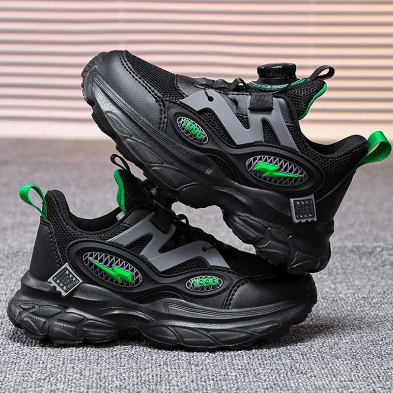 Kids Running Shoes Mesh Flat Comfortable Fashionable Sports Walking Shoes Summer Breathable Soft Sold Casual Shoes for Children W250225