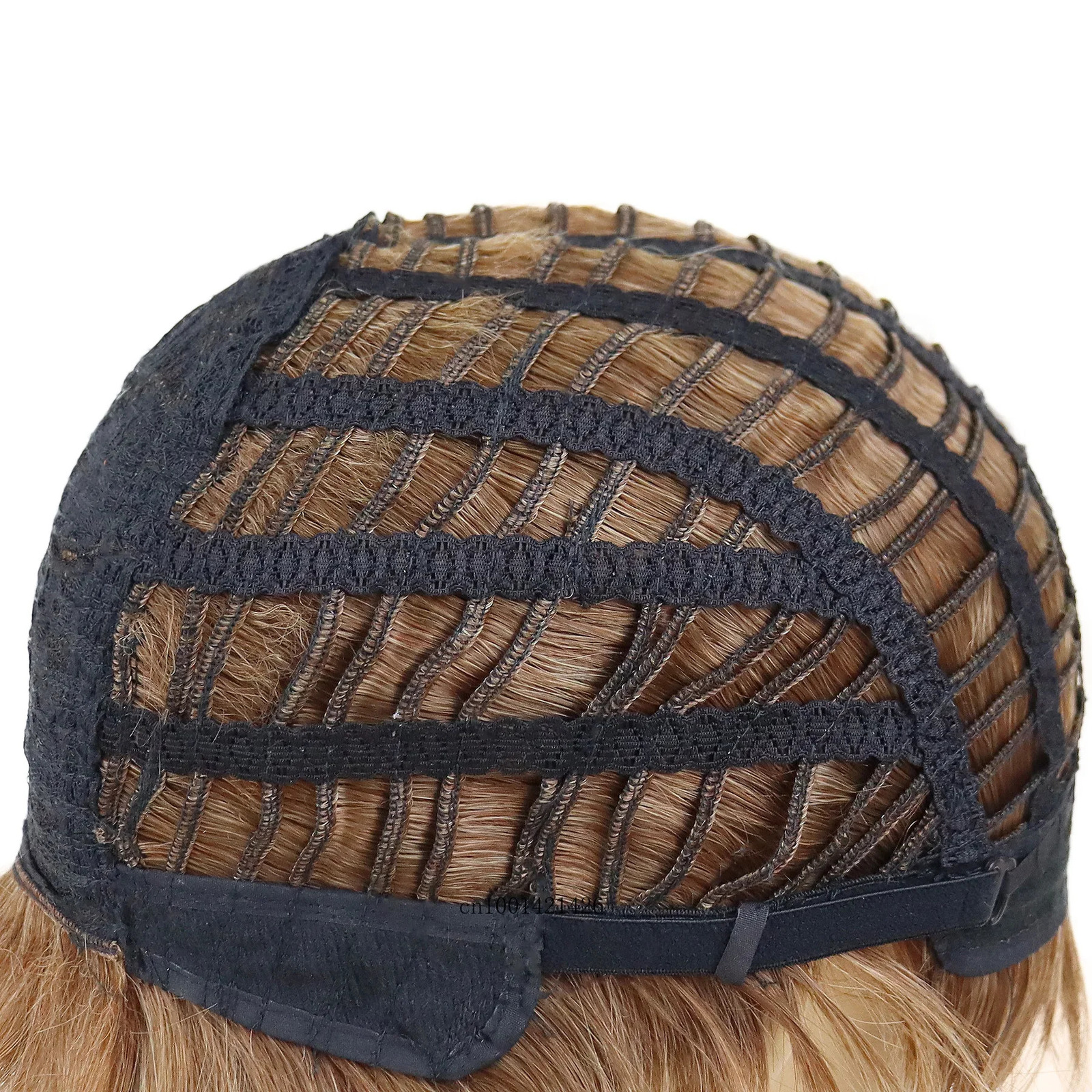 Synthetic Men Wig Short Mixed Brown Hair Trendy Wigs with Bangs Straight for Men Cosplay Wig Natural Clearance Sale Wigs 250224