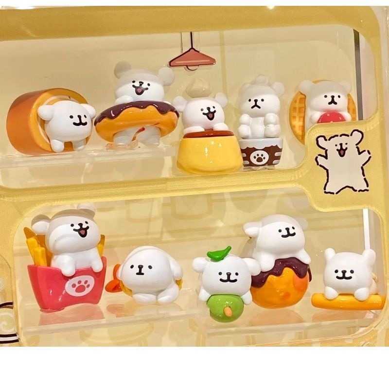Line Puppy Afternoon Tea Series Mini Bag Cute Blind Box Doll Decoration Creative Free shipping