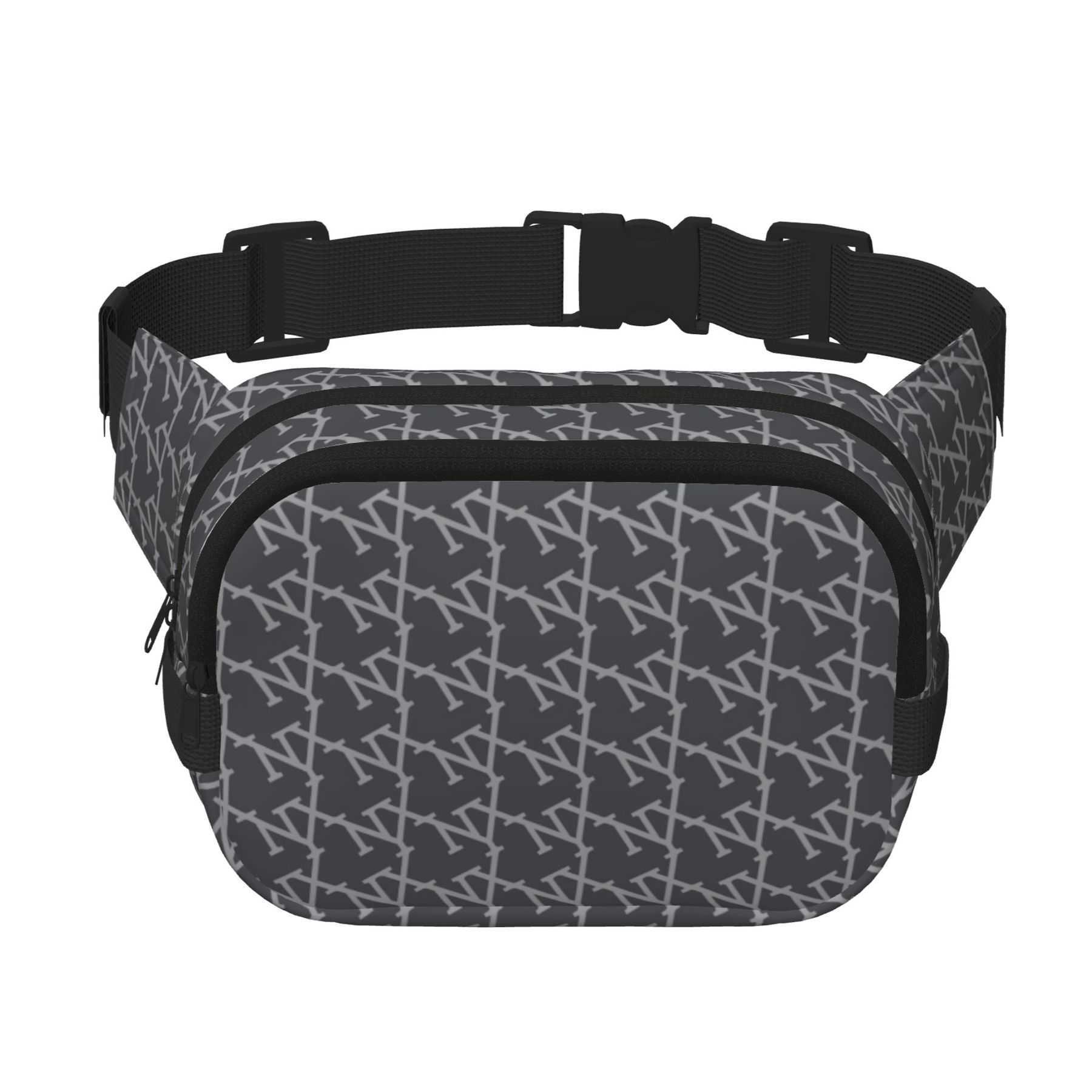 NXY Square Double Layer Waist Bags Mens Bumbag Designer Fanny Pack Belt Bag Women Classic Lightweight Bum Bag Mini Purses 250225