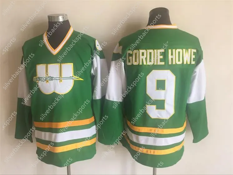 Custom Hartford Whalers 9 GORDIE HOWE Jersey 10 FRANCIS 11 DINEEN 16 VERBEEK 26 FERRARO 1 LIUT
