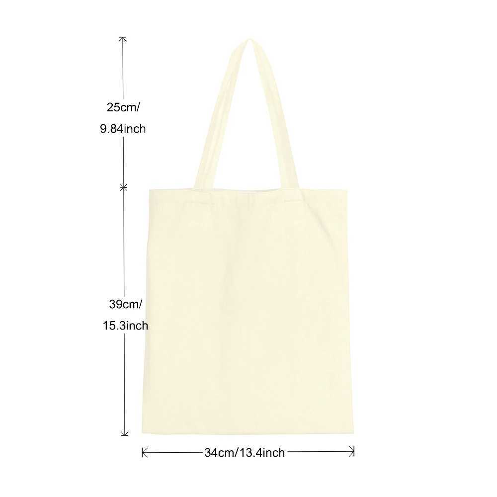 DIY Graffiti Blank Non Custom Handbag Shopping Drawing Original Design Travel Canvas Shoulder Bag Womens Handbag Z250224