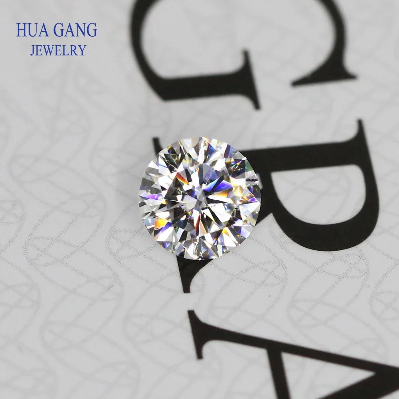 D Color VVS1 m to 15mm Loose Stone 1ct 2ct Beads Round Brilliant Cut Excellent Cut Grade Test Positive Lab Diamond 250222