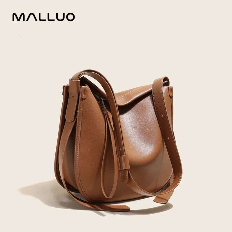 Tote Genuine Leather Shoulder Bags Women Cowhide Bag Lady Soft 100% Design Female Bucket Handbag High Quality New