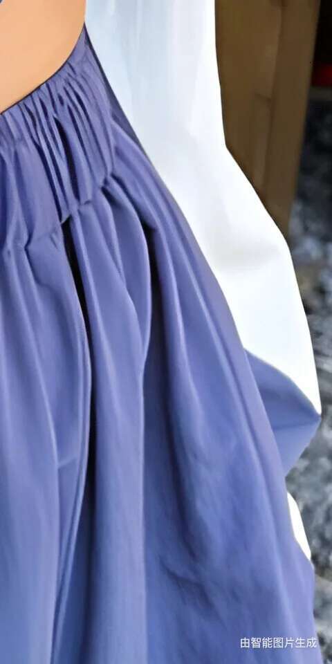 Getspring Women Pant Sets 2024 Autumn Color Matching Quick Drying Short Top Drawstring High Waist Loose Long Wide Leg Two Pieces