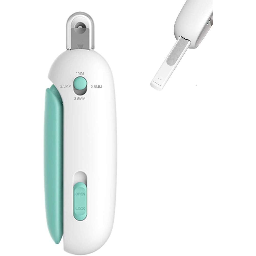 DHpet Gravity Push Clippers Cat Nail Clippers Adjustable Round Hole Small Blind Clippers Pet Nail Clippers