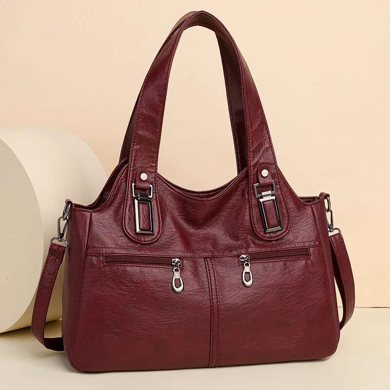 Casual Tote High Quality Leather Ladies Hand For Women New Style3 New Shoulder Bag Big Crossbody Bags Sac A Main