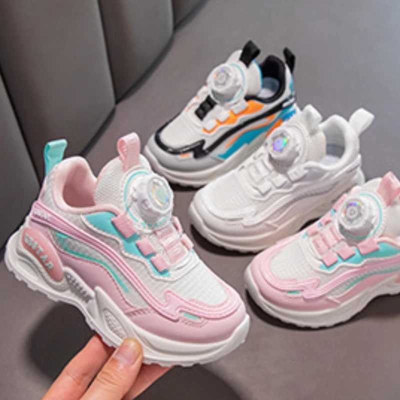 New Kids Shoes Fashion Spring Versatile Child Sneakers Comfort Anti Slip Soft Daily Girls Shoe Lightweight Trendy Boy Shoe Tennis W250225