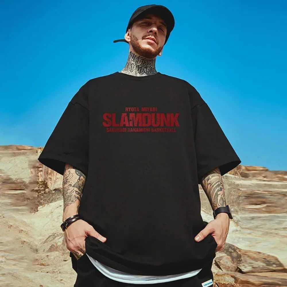 2024 Summer Mens T-Shirt Basketball Team Printed Tshirt Hip Hop Strt Wear Short Slve Oversized T Shirt Men Woman Clothing Y250225