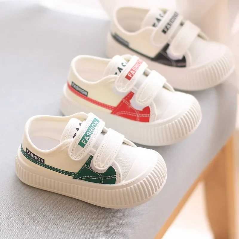 Spring Autumn Fashion Kids Canvas Shoes Casual Sport Boys Girls Sneakers Shoes Soft Rubber Sole Flat Children Canvas Shoes 21-26 X250224