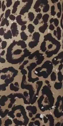 Spring and summer tank top dress sexy square neck waistband hip leopard print dressXJ250224