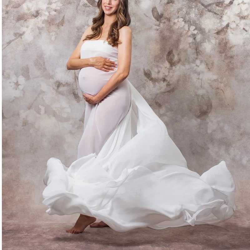Chiffon Tossing Fabric Draping Maternity Sheer Silky See Through Photo Photography Shoot Prop Drape X250224