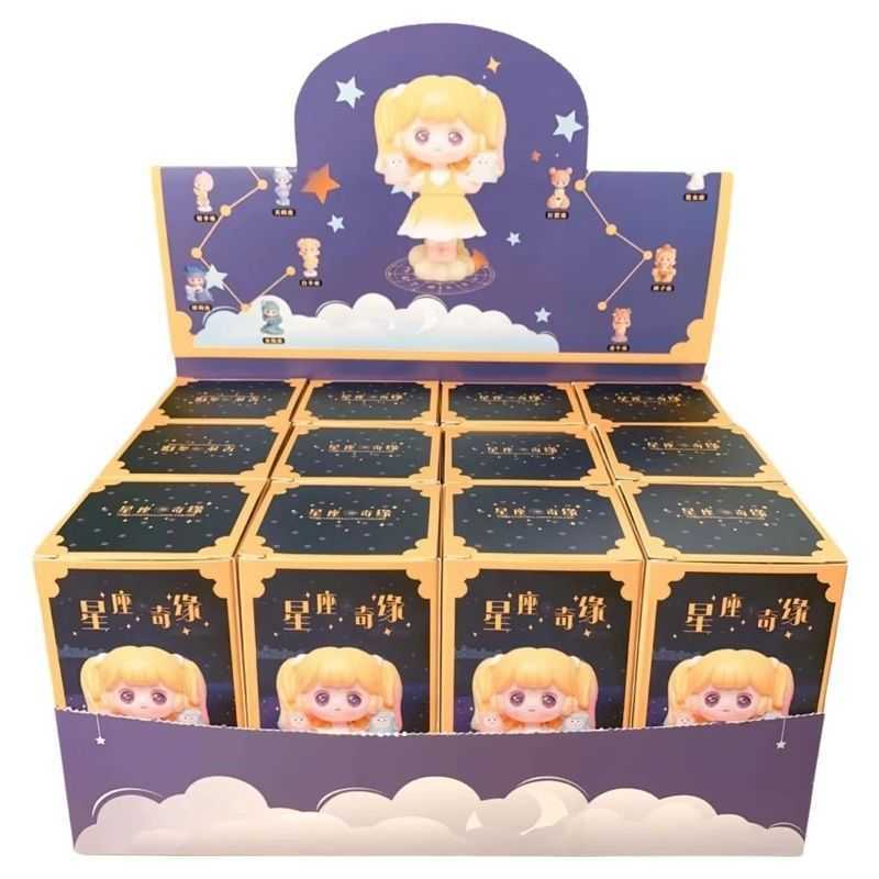 New Twee Constellations Qiyuan Blind Box Creative Handmade Decoration Girl Internet Celebrity Cute Doll Gift Free shipping