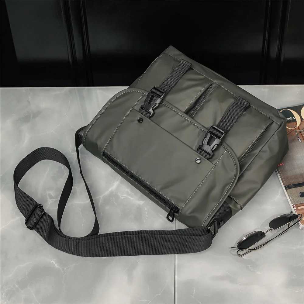 Korean Style Man Bag Shoulder Bags for Men Outdoor Messenger Bag Oxford Crossbody Bags Male Sling Bag Z250225