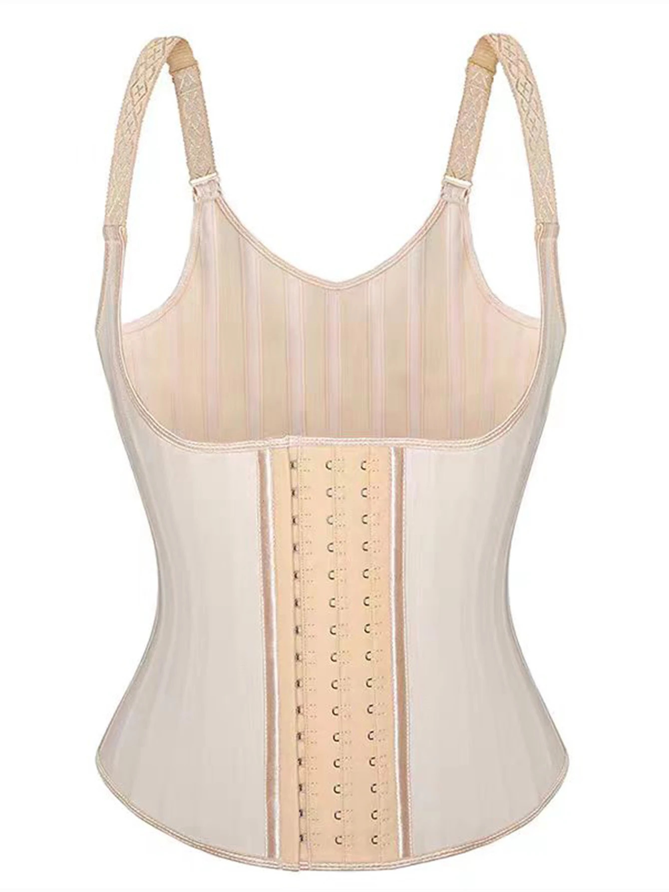 womens sports shaping belt 25 bone latex material zipper waist shaping compression belt sports body shaper waist seal 250224