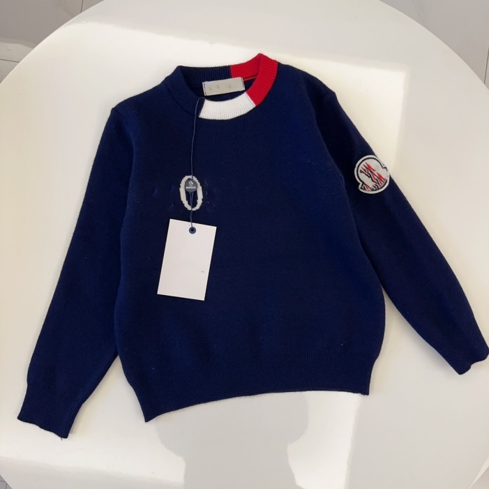 Designer Children's Sweater Brand Boys Girls High Quality Sweaters Children's Warm baby pullover Autumn and Winter luxury sweatshirt Size 90cm-150cm A13