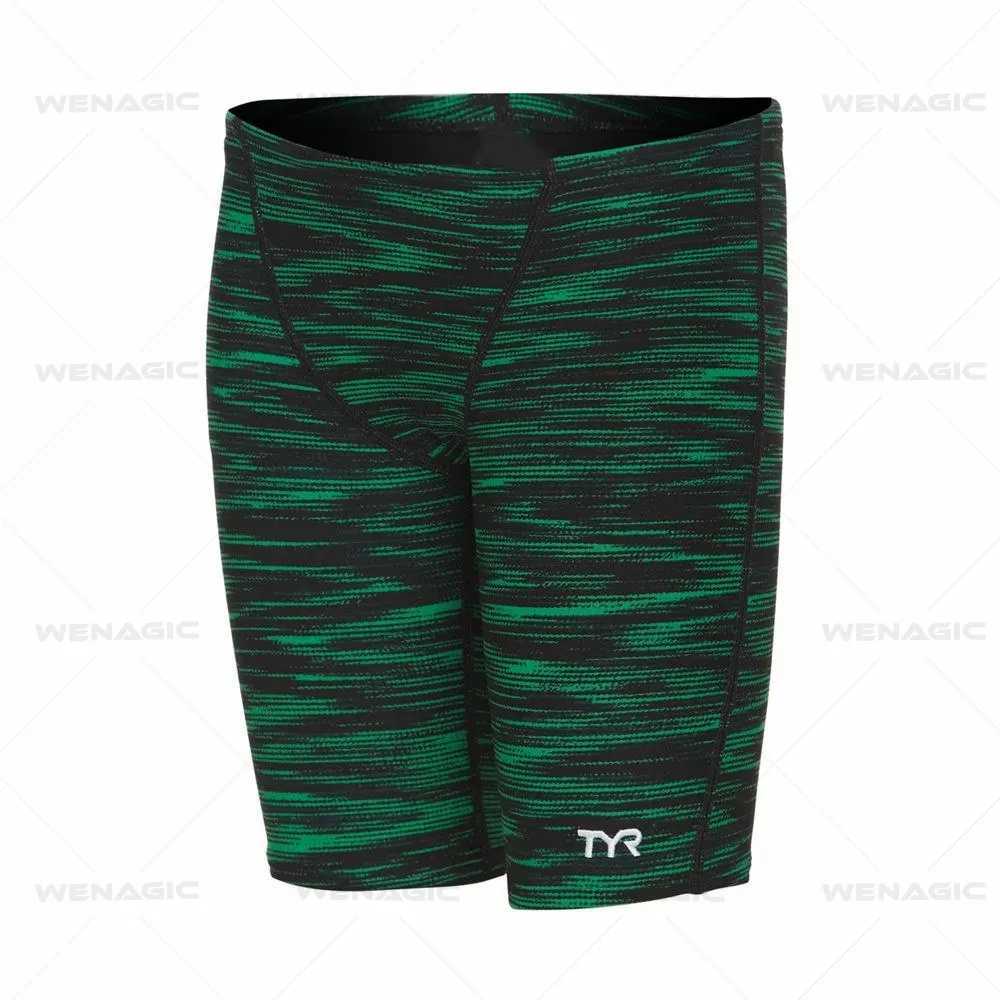 Summer Mens Swimwear Training Swim Shorts Beach Trunks Swimming Pants Swimsuits Jammer Contest Sports Surf Shorts Tight TrunksXJ250224