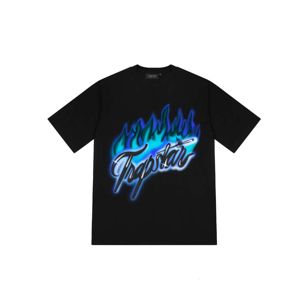 Pattern letters fashionable men's and women's trendy brand t-shirts casual printing