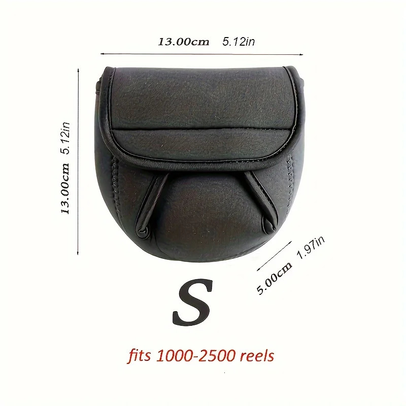 Rotating fishing reel bag chloroprene rubber protection box cover outdoor 250213
