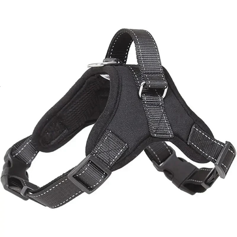 Saddle Dog Harness Reflective Adjustable Pet Harness No Pull Walking Training Small Medium Large Big Dogs Chest Strap Product 250224