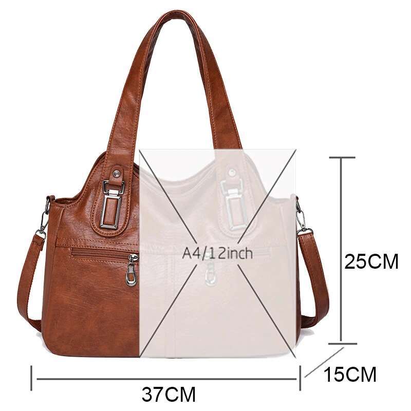 Casual Tote High Quality Leather Ladies Hand For Women New Style3 New Shoulder Bag Big Crossbody Bags Sac A Main