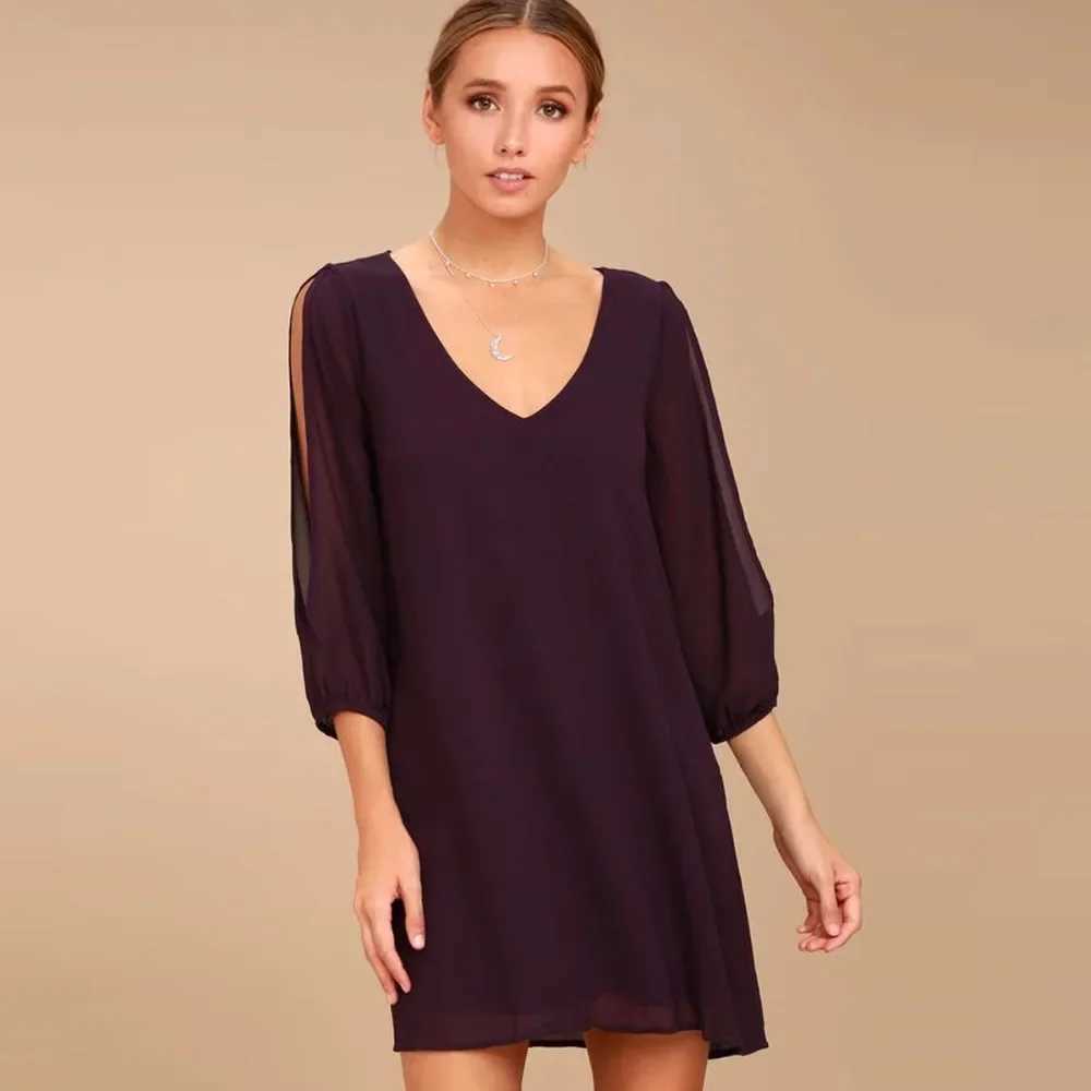 Summer Dress 2024 New Short-Sve Casual Mini T Shirt Beach Dress Solid V-neck He Casual Dress For Summer Womens ClothingXJ250224