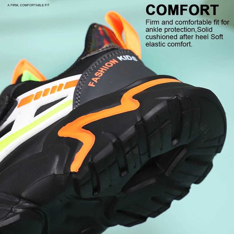 Children Sports Shoes Breathable Casual Sneakers For Boys Lightweight Running Outdoor Walking Tennis Kids School Shoes W250225