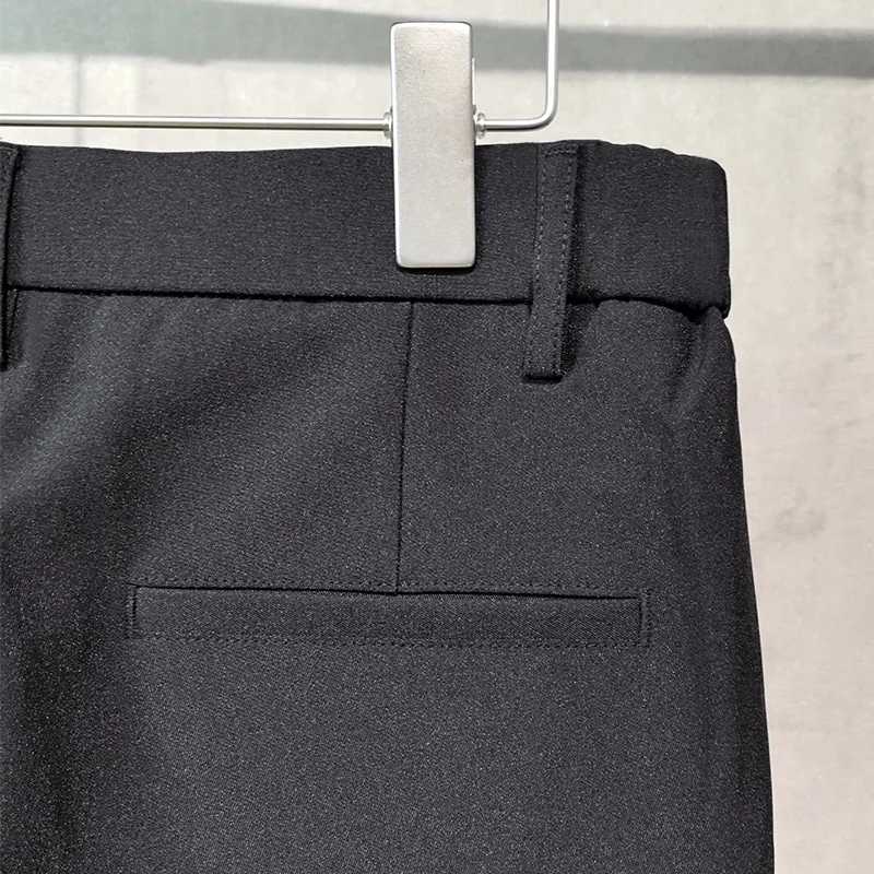 Brand clothing Spring clothing formal ankle pants mens business elastic waist set Korean style Trousers Plus size 27 40 42 W250225