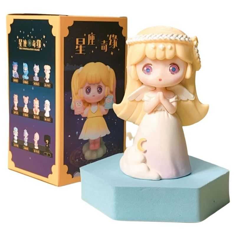 New Twee Constellations Qiyuan Blind Box Creative Handmade Decoration Girl Internet Celebrity Cute Doll Gift Free shipping