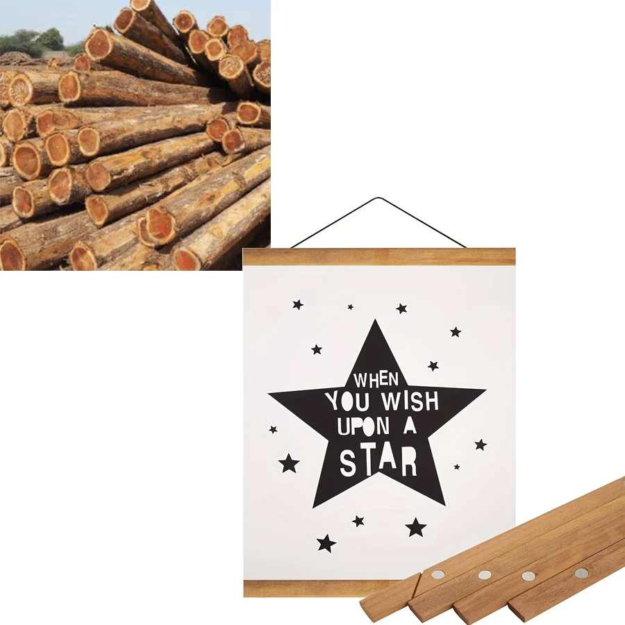 Creative magnetic frame photo frame easy to replace photos adding a warm atmosphere to the home