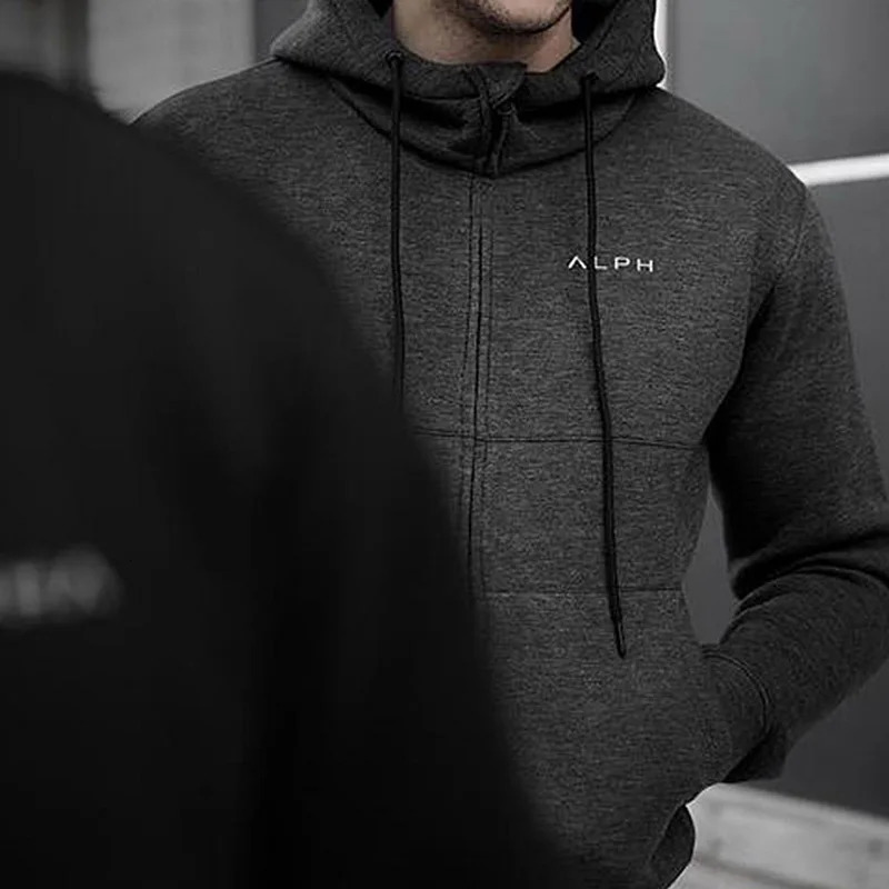 Mens Spring And Autumn Gym Brand Hoodies Sport Running Workout Fitness Sweatshirt Jacket Casual Clothing Male Hooded Zipper Top 250224