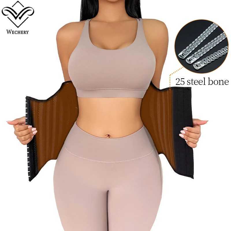 Latex Reductive Waist Trainer Colombian Girdle For Women Slim Body Shaper Abdominal Compression Steel Bone Female Modeling Strap M250225