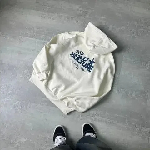 Y2K Classic Casual Autumn Harajuku Hip Hop Gothic Letter Pattern Printed Plus Size Hoodie Mens and Womens Sweatshirts 250224