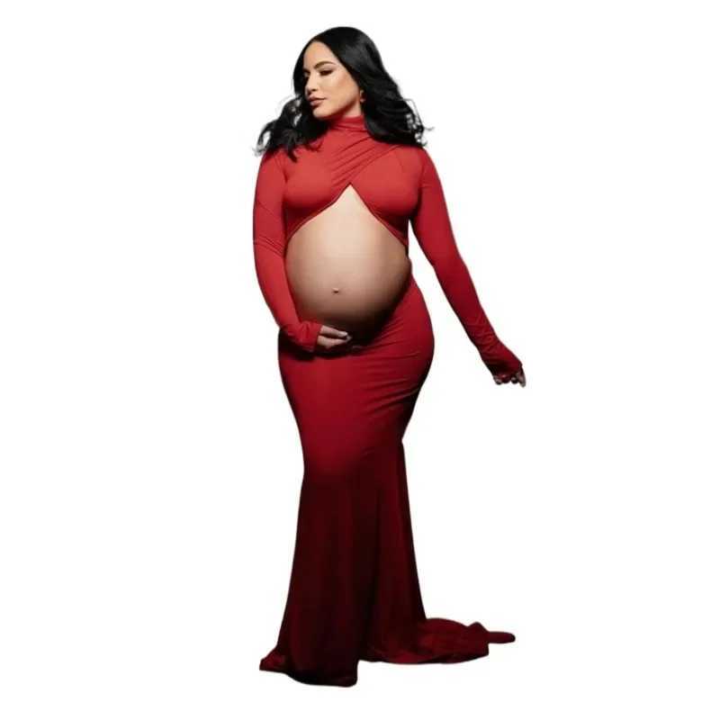 Full set of maternity photography long skirt with elasticity maternity photography conversation set X250224
