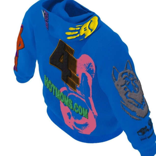 New casual trendy 3D digital printed hoodie, fashionable sporty men's and women's hoodies