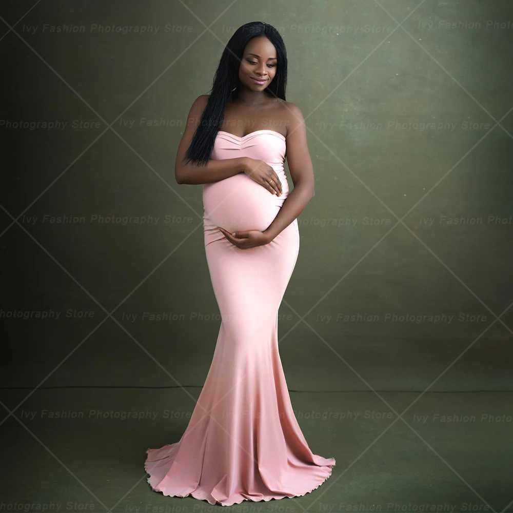 Maternity Dress For Baby Showers Off Shoulder Slim Fit Dress Photo Shoot Photography Dress For Women Clothes For Pregnant Women X250224
