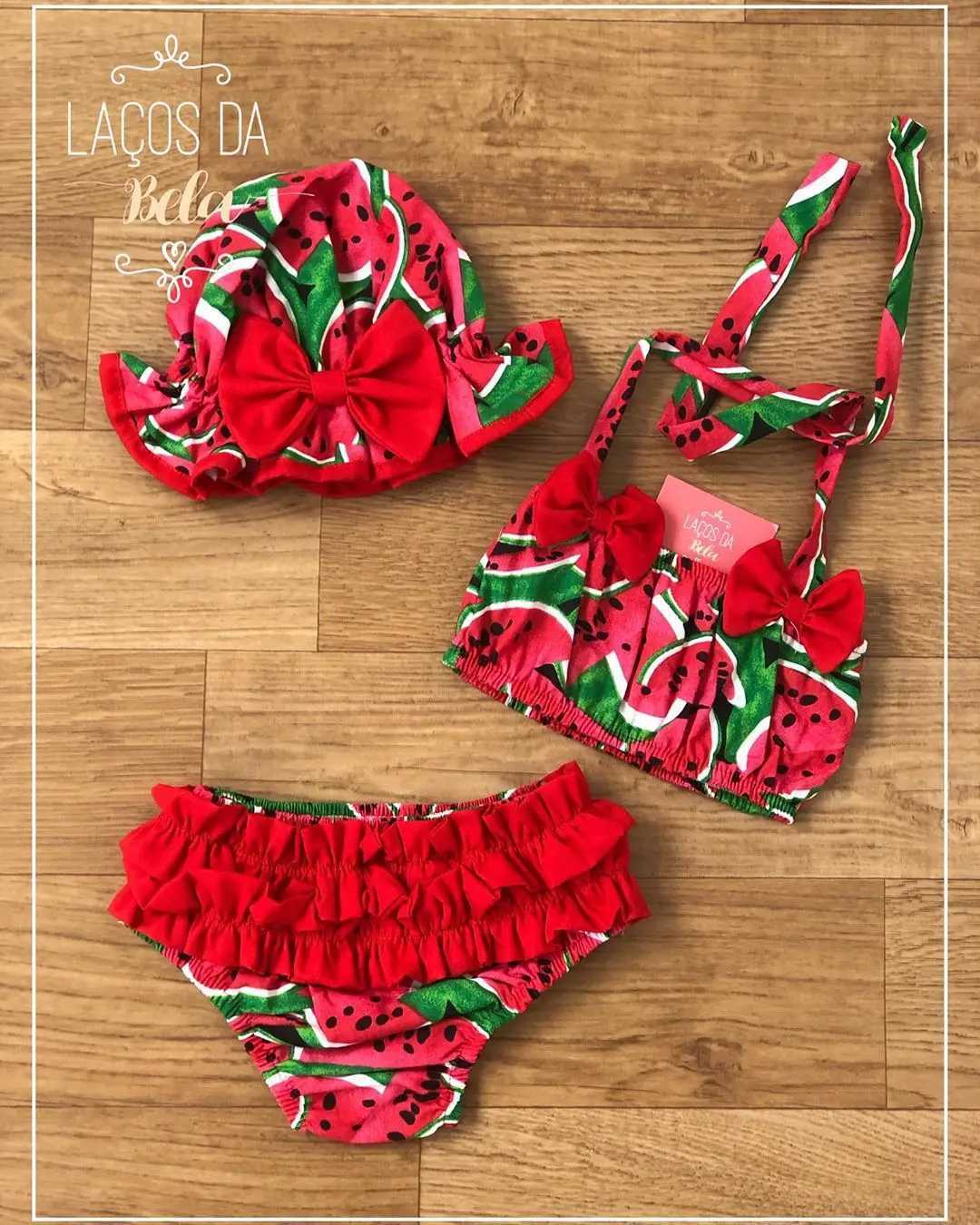 Toddler Girl Floral Print Tankini Set Childrens Bow Tie Front Top with Ruffled Bottoms Bathing Suit Beachwear X250224