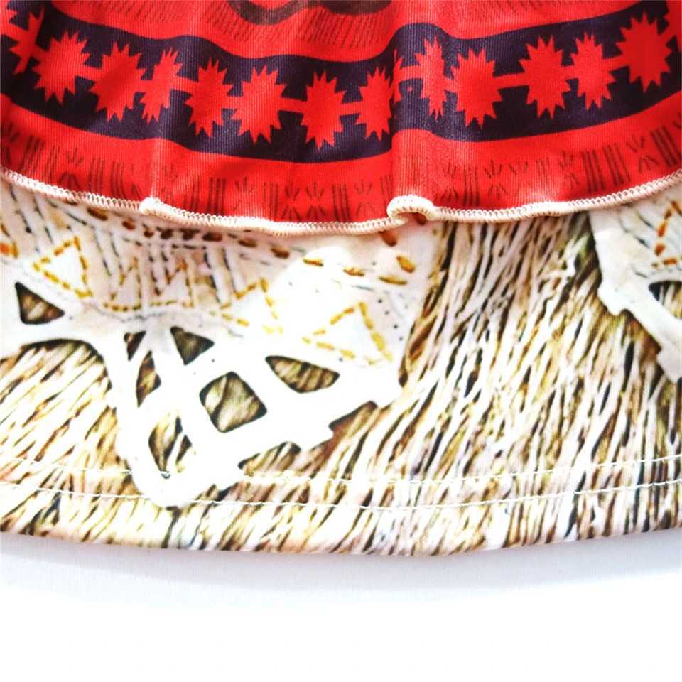 Summer Fairy Princess Moana Swimsuit Girl Swimsuit Baby Swimsuit Girl Beach Bikini Party Dress Childrens Swimsuit Set X250224