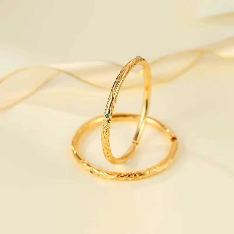 Bright Star NEZHA 2 Thousand Kun Bracelet 2-piece Set Copper Bracelet Gold Plated Color Not FadingXJ250225
