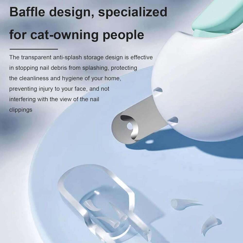 DHpet Gravity Push Clippers Cat Nail Clippers Adjustable Round Hole Small Blind Clippers Pet Nail Clippers
