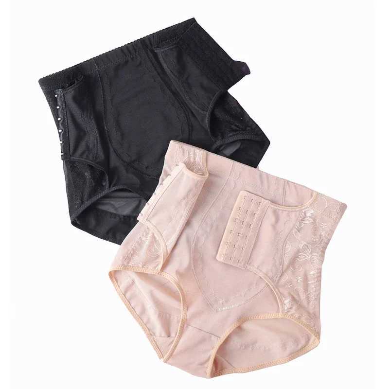 Womens high waisted shapewear underwear sturdy abdominal control hip lifting shapewear shorts ultra-thin Girdle underwear with hooks M250225