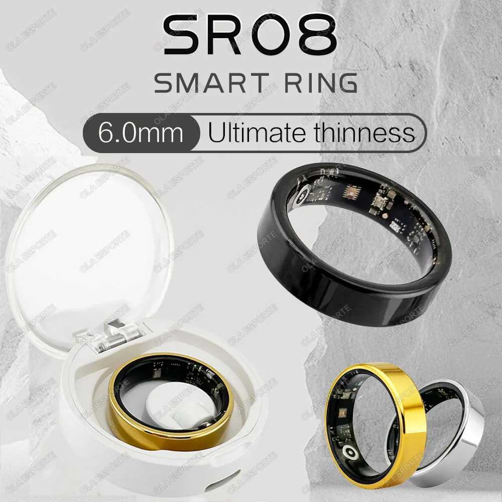 2024 New For Samsung Galaxy Ring Heart Rate Temperature Monitoring Rings Multi Sport Modes IP68 Waterproof Smart Ring Men Women W250225