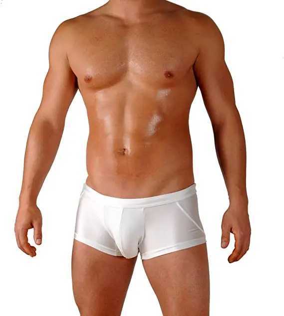 Mens Boxers Swim Shorts Mens Race Style Swimsuit With Front Pocket Beach Pool Super Speed Dry Water SportsXJ250224