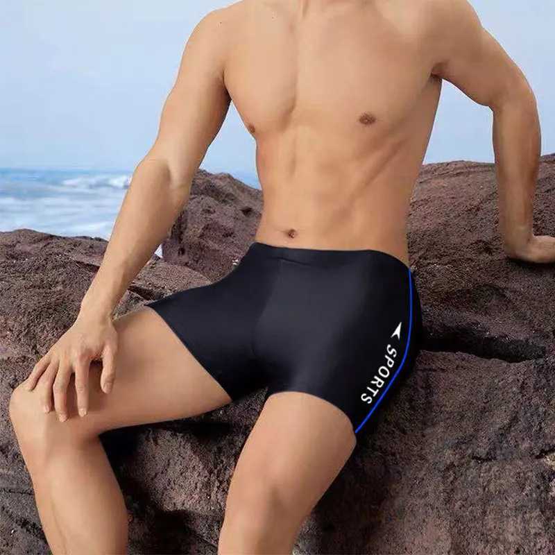 Mens WaterProof Quick Dry Surfing Board Shorts Sexy Breathable Running Short Pants Athletic Running Fitness Triathlon Swim TrunksXJ250224