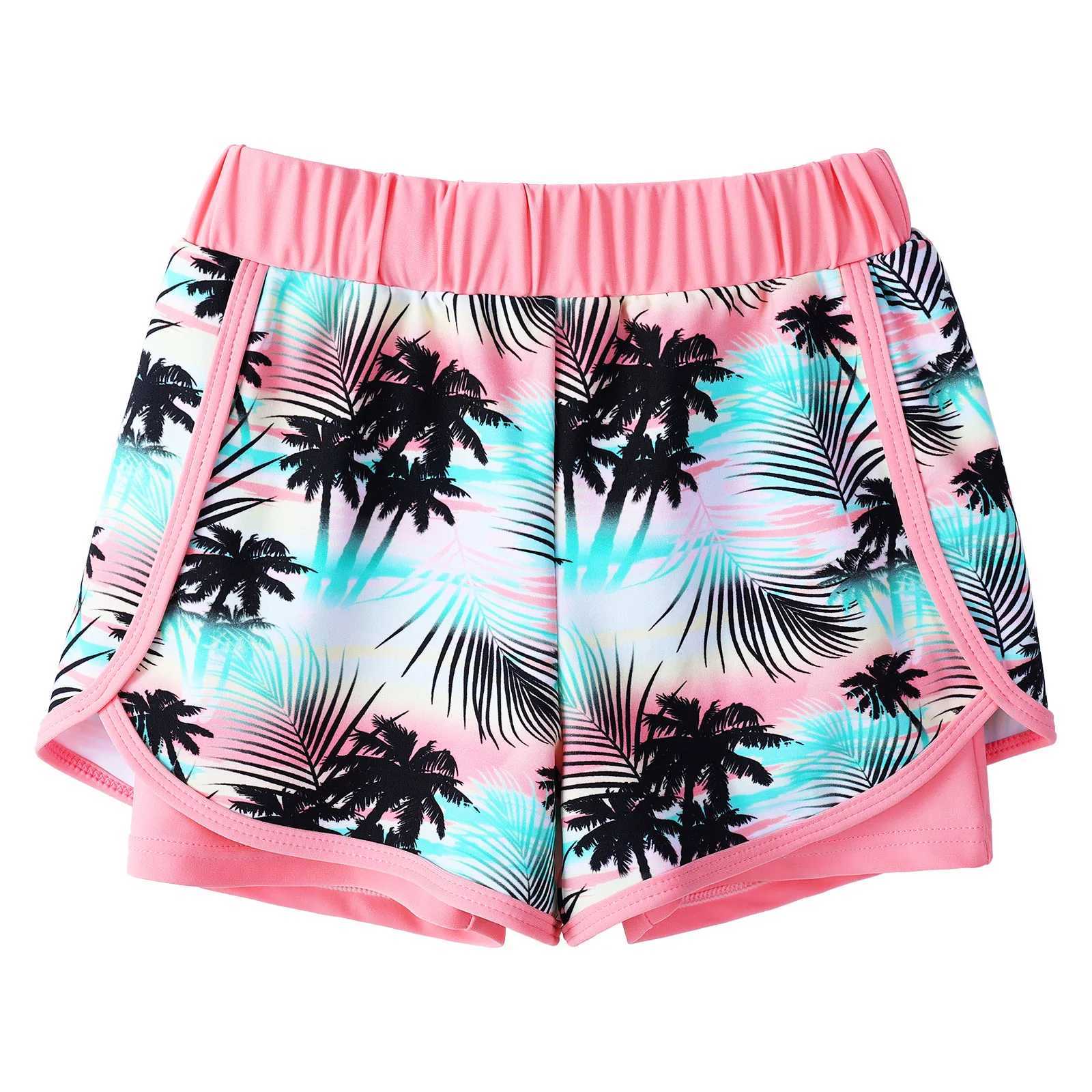 BAOHULU childrens three piece swimsuit youth swimsuit UPF50+sun protection swimsuit with hair summer beach wear Rashguard X250224