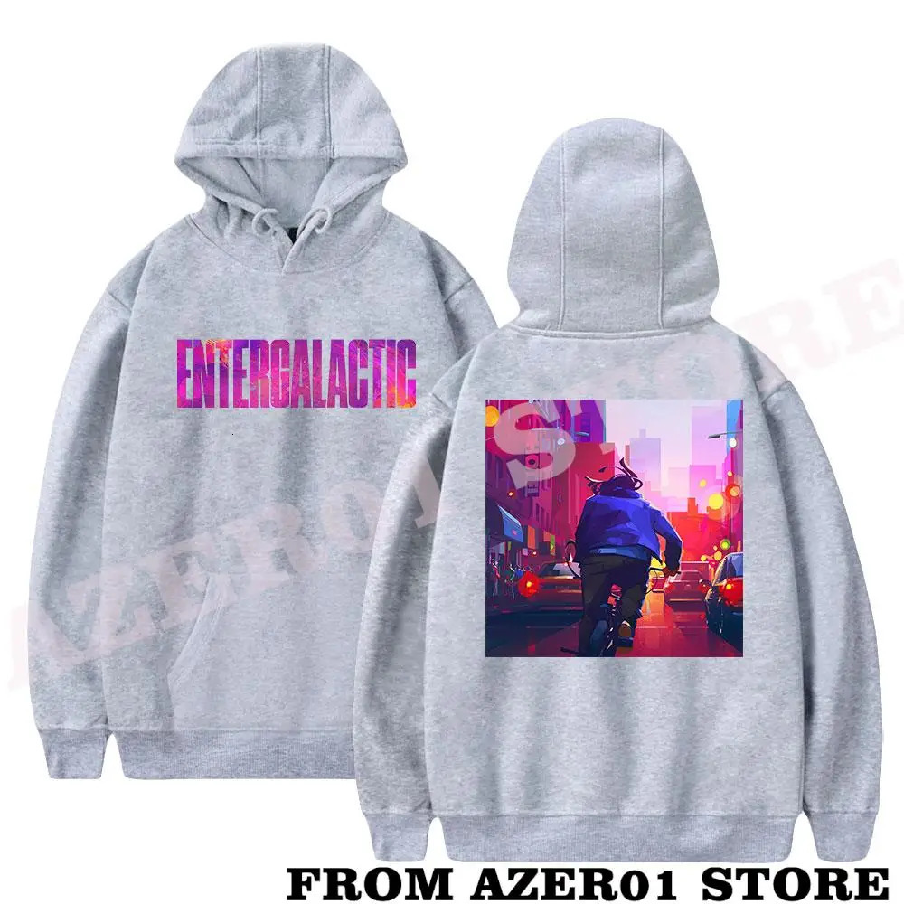 Entergalactic x Staple Closure Merch Hoodies Winter MenWomen Hooded Sweet Streetwear Long Sleeve Kid Cudi Sweatshirt 250224
