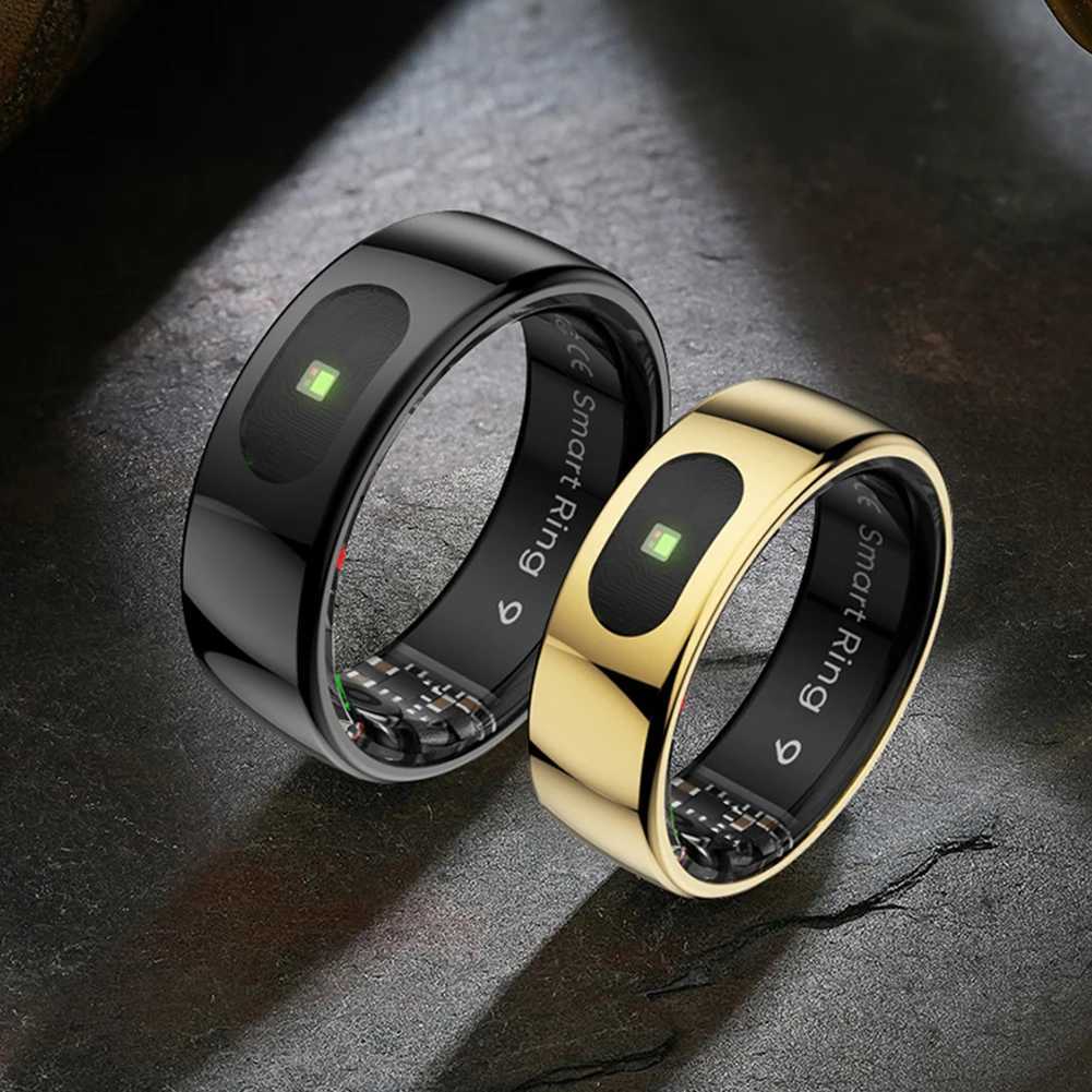 For Xiaomi Huawei Smart Ring R08 Womens Men Remote Control Electronic Swimming Blood Pressure Monitor Temperature Sleep Tracker W250225