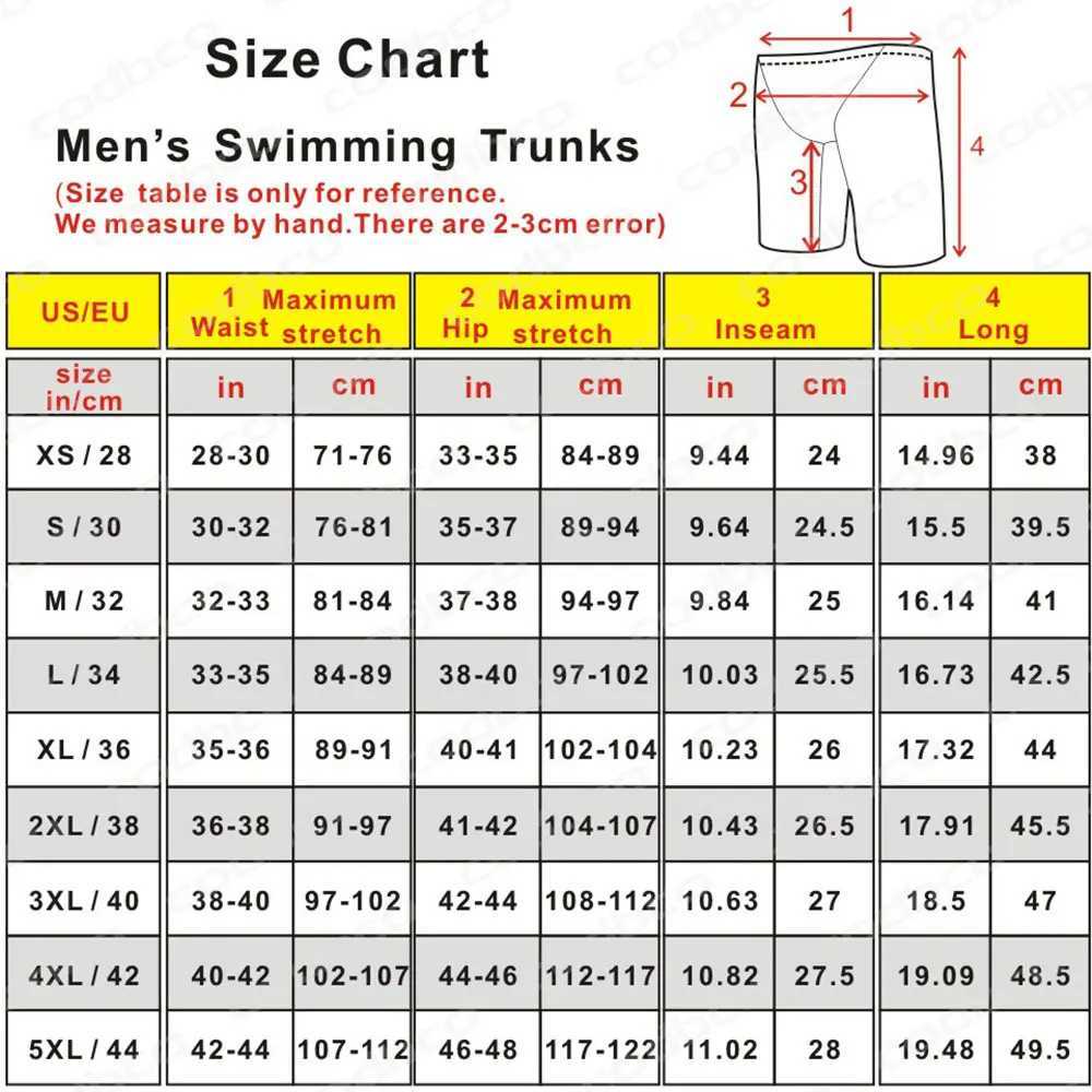 2025 Summer Mens Swim Jammer Swimsuit Shorts Funny Athletic Training Swimming Trunks Bathing Suit Lycra GYM Surfing Diving PantsXJ250224