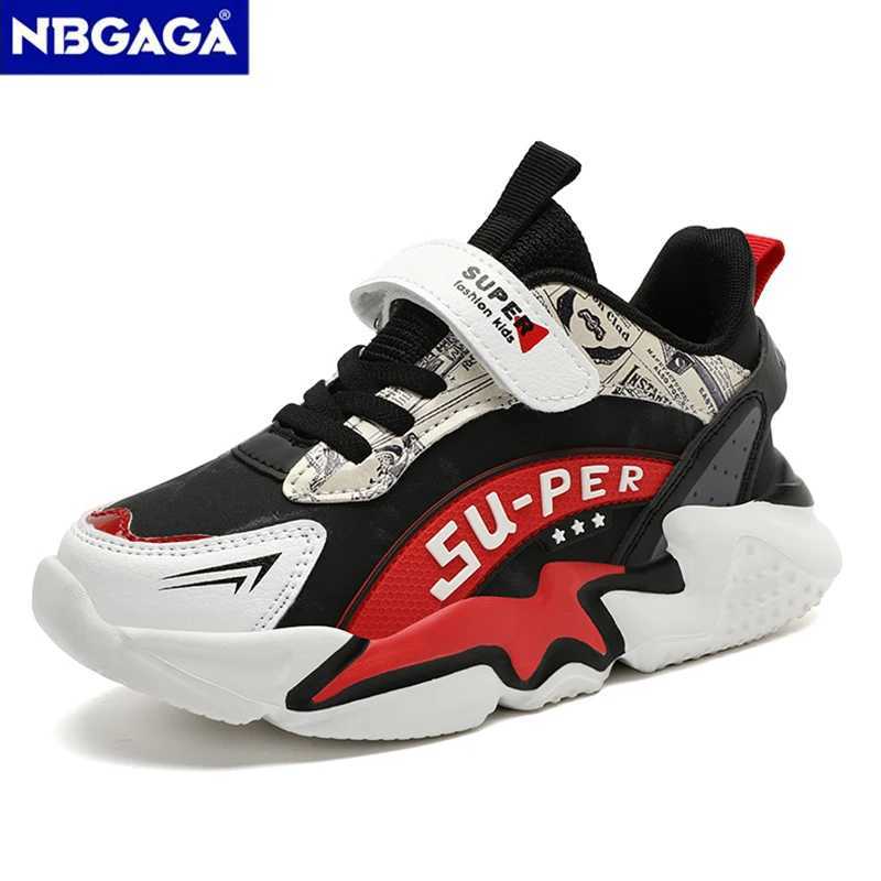 Sport Kids Sneakers Boys Casual Shoes For 5-16Years Old Children Tennis Leather Non Slip Fashion Running Shoes W250225