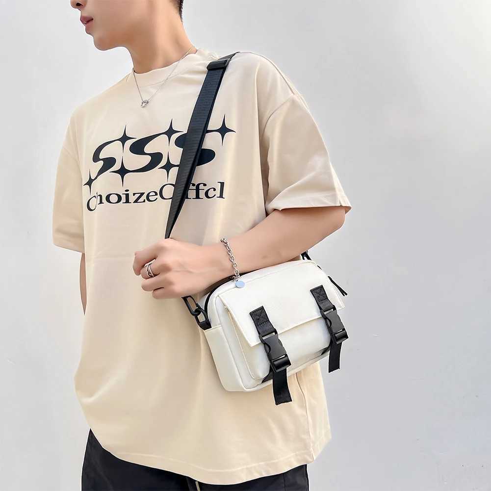 Nylon Shoulder Bag Mens Casual Messenger Travel Male Weekend Va ion Travel Waist Pack Large Satchel Crossbody Bags Handbags Z250225
